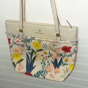 NANETTE LEPORE Bag Summer Botanical CottageCore Makena new vegan leather purse